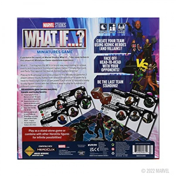 Marvel HeroClix: 마블 스튜디오 디즈니 플러스 만약... 미니어처 게임