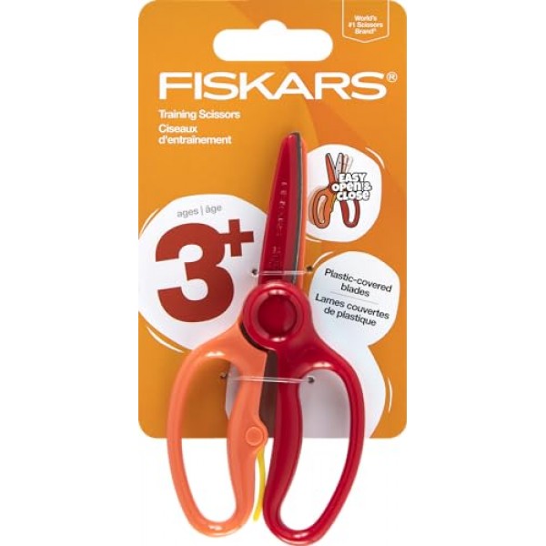 Fiskars® 트레이닝 가위, 레드
