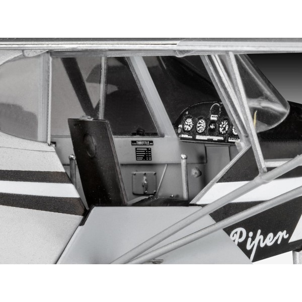 고급 사용자를 위한 Revell 03835 Sports Plane Builder's Choice 정통 모델 키트, 도색되지 않음