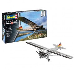 고급 사용자를 위한 Revell 03835 Sports Plane Builder's Choice 정통 모델 키트, 도색되지 않음