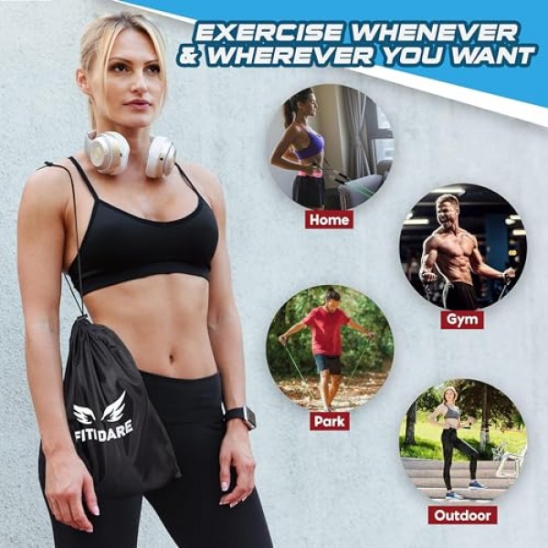 저항 밴드(25,30,35lb) 및 비디오가 포함된 다기능 필라테스 바 키트 | 모든 키의 여성 및 남성을 위한 휴대용 운동 장비 홈 체육관 | 전신 피트니스 운동 세트