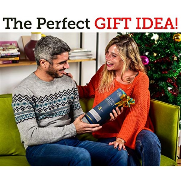 믹솔로지 & 크래프트 칵테일 셰이커 세트 - 11피스 바 액세서리 키트(가중식 보스턴 셰이커, 스트레이너, 지거, 머들러 등 포함) - 홈 바텐딩 도구, 바텐더용 액세서리, 