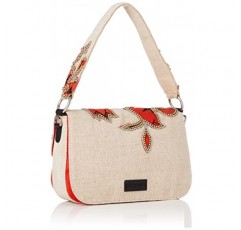 Desigual 여성 볼스_히비스커스 락 아모르고스 숄더백 레드 (로조난자), 레드 (로조난자)