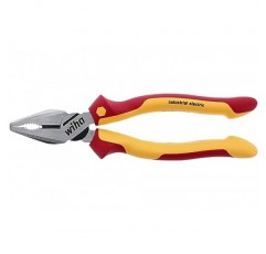 Wiha 32930 8인치 절연 산업용 콤보 플라이어(커터 포함)