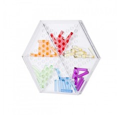 아크릴 중국어 체커 Halma 보드 게임 세트 12인치(삼각형 보관함 포함) 및 60색 1.6인치 소형 원통형 스틱 어린이와 성인을 위한 클래식 전략 가족 보드 게임