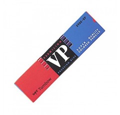 Tombow 8900-VP 8900 VP 빨간색 파란색 연필, 원형 샤프트, 빨간색 남색, 1다스