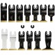 13Pcs 티타늄 진동 멀티 도구 블레이드 목재 플라스틱 금속 용 진동 톱 블레이드, Dewalt Milwaukee Makita 용 범용 퀵 릴리스 전력 진동 도구 블레이드 키트