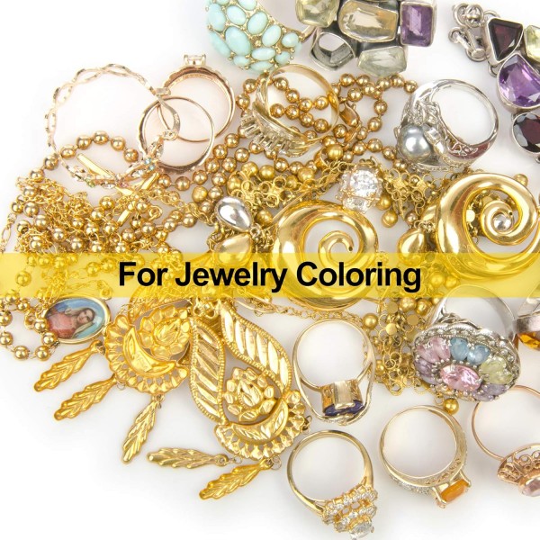 MOSUO 에폭시 수지 컬러 운모 파우더, 60g 주석 비누 컬러 세트 안료 파우더, 메탈릭 컬러 쉬머 글리터 파우더, 비누 페인팅 화장품 용 컬러 ​​파우더 DIY Resin, Gold