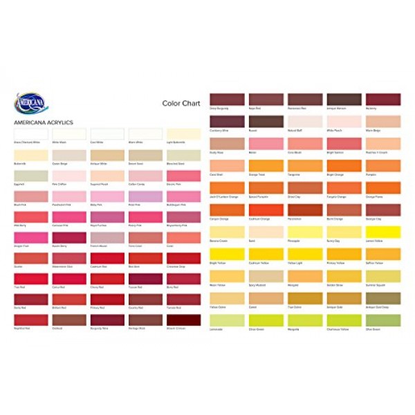 DecoArt 아메리카나 아크릴 페인트, 2온스, 알리자린 크림슨