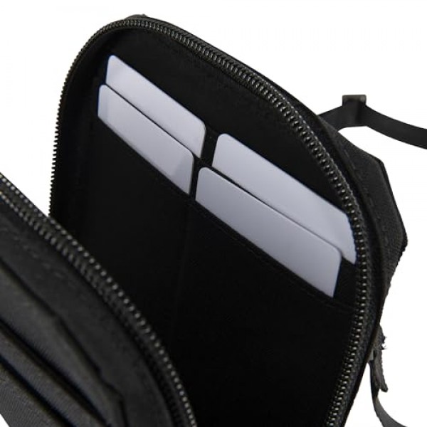 Carhartt 나일론 덕, 조절 가능한 크로스바디 스트랩이 있는 방수 지갑