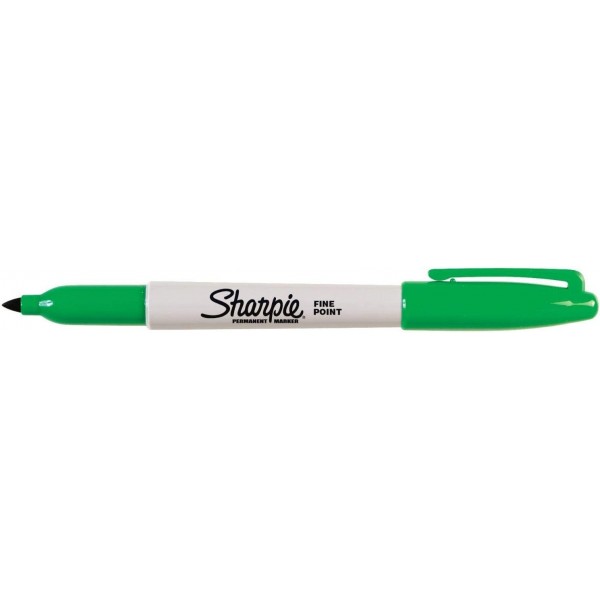 Sharpie Marker 6er Set Permanent Fine grün (P52241)