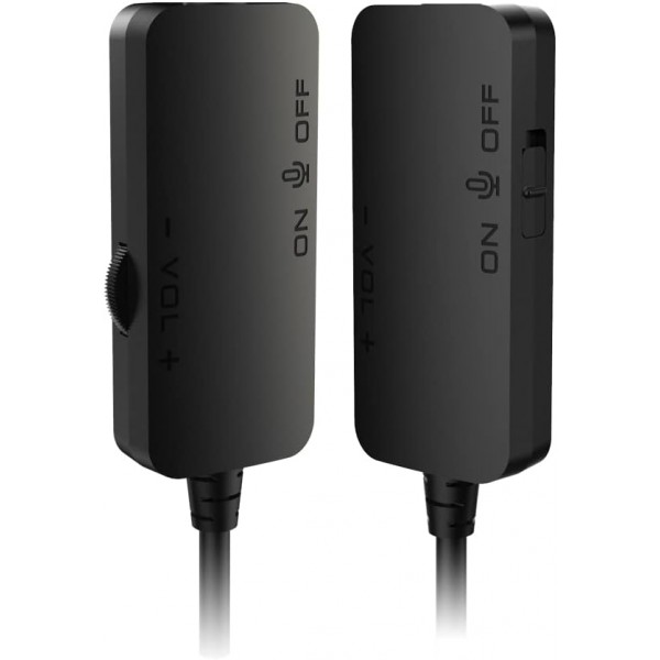 KROM 게임용 헤드셋 Hot Wheels Kanyon - 헤드셋 조절식 마이크, 7.1 사운드, LED RGB, 조절식 헤드밴드, 볼륨 컨트롤, 스피커 50mm, USB, PC, PS4, PS5, Black Kanyon HW