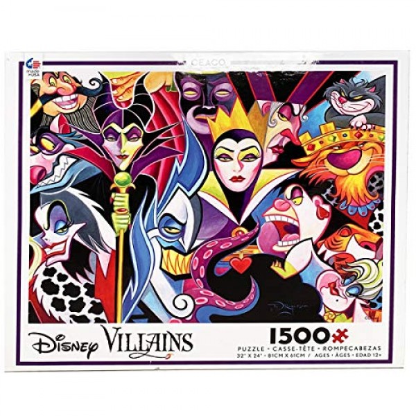 Ceaco - 디즈니 - 악당 - 1500피스 직소 퍼즐