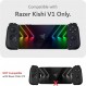 Razer Kishi V1 게임 컨트롤러와 호환되는 TUDIA 이지 스냅 온 하드 케이스, 슬림핏 보호 케이스, 스크래치 방지, 추가 그립, 파란색
