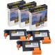LKB HP72 재생산 프린트 헤드 3PK C9380A C9383A C9384A HP Designjet T610 T620 T770 T790 T1100 T1120 1200 T1300 T2300 프린터-UK와 호환 가능