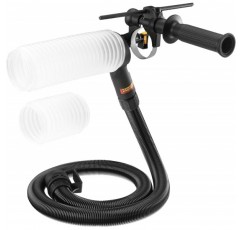 Dewalt SDS-plus 범용 집진기(조적 및 콘크리트에 먼지 없는 천공용, 최대 250mm 길이의 모든 SDS-plus 표준 드릴과 함께 사용 가능, 최대 148mm 깊이의 구멍용) DWH201D-XJ