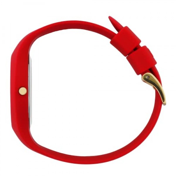 Ice-Watch - ICE Glam Rock Kiss - 실리콘 스트랩이 달린 레드 여성용 시계 - 019861(미디엄), 레드, 스트랩