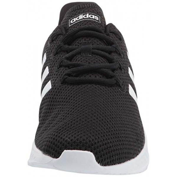 아디다스 남성 Questar Flow Nxt 러닝화, 블랙/화이트/블랙, 9.5