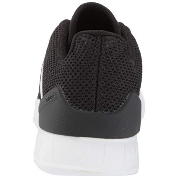 아디다스 남성 Questar Flow Nxt 러닝화, 블랙/화이트/블랙, 9.5