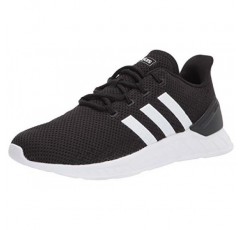 아디다스 남성 Questar Flow Nxt 러닝화, 블랙/화이트/블랙, 9.5