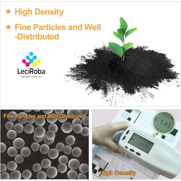 LeciRoba TK-5240 교세라 TK5240 TK-5240 토너 카트리지 교체, 교세라 에코시스 P5026cdn P5026cdw, 교세라 에코시스 M5526cdn M5526cdw 프린터(2-블랙, 1-시안, 1-팩),