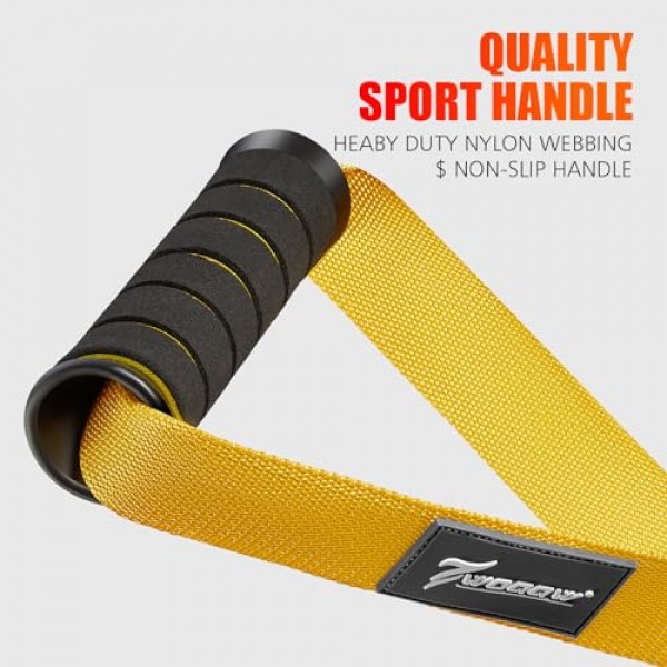 무거운 저항 밴드, 손잡이가 있는 350lbs 운동 밴드, 남성 운동용 운동 밴드, 도어 앵커 및 발목 스트랩이 포함된 웨이트 밴드 세트, 홈 체육관 피트니스 근력 훈련 장비