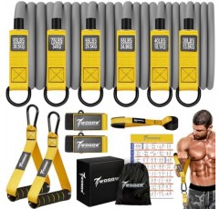 무거운 저항 밴드, 손잡이가 있는 350lbs 운동 밴드, 남성 운동용 운동 밴드, 도어 앵커 및 발목 스트랩이 포함된 웨이트 밴드 세트, 홈 체육관 피트니스 근력 훈련 장비