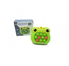 팝 패스트 푸시 게임 어린이를 위한 휴대용 게임 퍼즐 게임 3-12 생일 선물, 어린이 및 성인을 위한 감각적 안절부절 장난감(녹색)