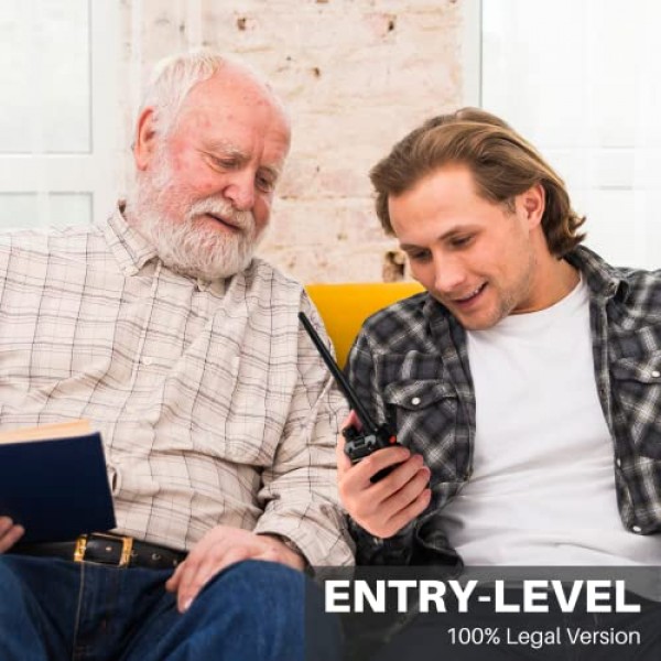 BAOFENG GT-5R 듀얼 밴드 양방향 라디오 144-148/420-450MHz, Baofeng UV-5R의 FCC 준수 버전, 성인용 햄 라디오 핸드 헬드, Chirp 지원