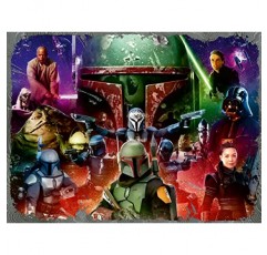 Ravensburger 스타워즈 보바 펫: 바운티 헌터 1500피스 직소 퍼즐(성인용) - 16918 - 모든 조각은 독특하며 소프트클릭 기술로 조각이 완벽하게 결합됨을 의미, 여러 가지 색