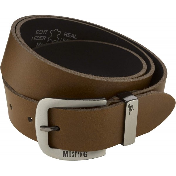 MUSTANG 벨트 남성 벨트 가죽 벨트 청바지 벨트 Baileys 8156 95 브라운