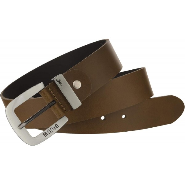 MUSTANG 벨트 남성 벨트 가죽 벨트 청바지 벨트 Baileys 8156 95 브라운