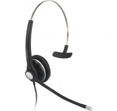 모든 Snom 데스크톱 전화기용 Snom A100M 헤드셋(300° 유연한 암, 패시브 마이크, 최적화된 스피커 설정 덕분에 뛰어난 광대역 사운드) 블랙, 00004341 A100M 모든 Snom 전화기