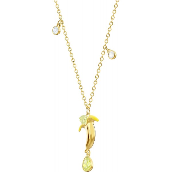 Swarovski No Regrets Banana 펜던트, 멀티 컬러, 금 도금