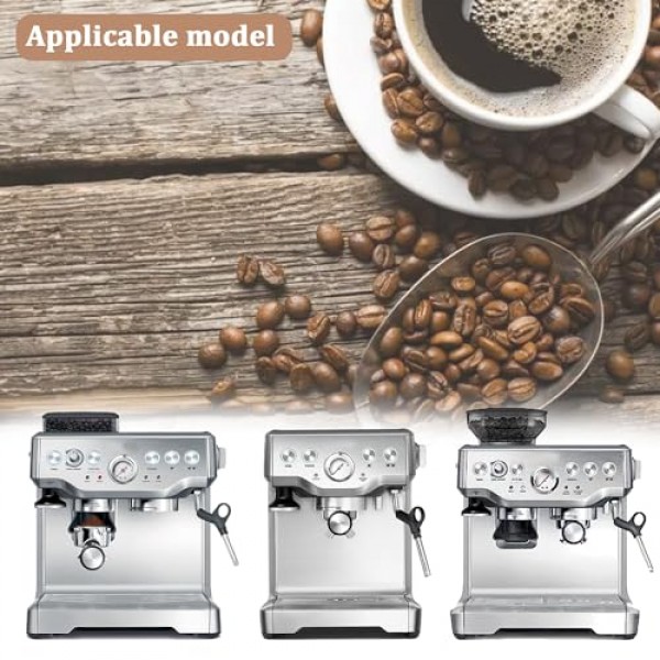 54mm 비 가압 필터 바구니, Breville 54mm Portafilter, 단일 컵 체, 10g의 분말 용량, 교체용 54mm 커피 필터 바구니