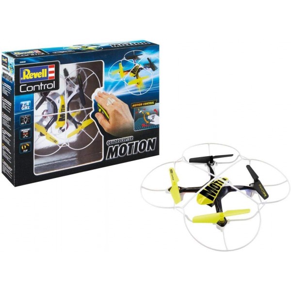 안정적인 섀시 23840을 갖춘 초보자를 위한 Revell Control Quadcopter Motion 2.4GHz 원격 제어