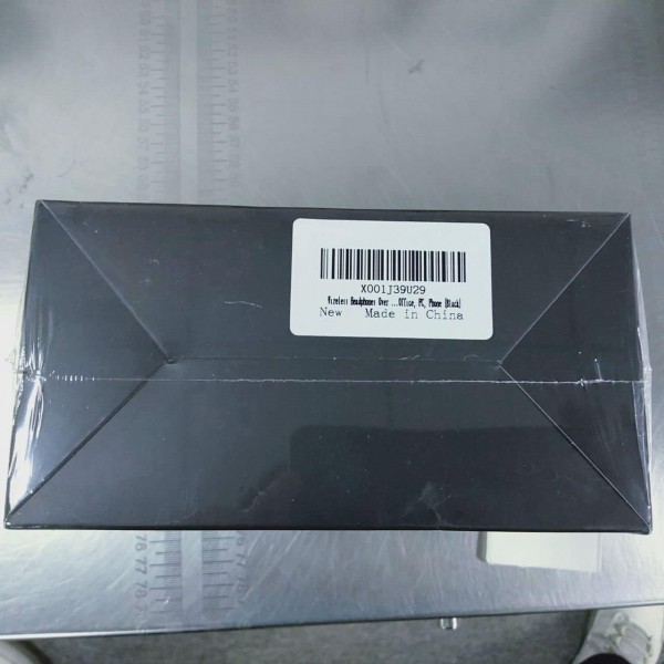 무선 헤드폰 오버이어 블루투스 헤드폰 6개의 EQ 모드가 있는 오버이어 무선 헤드폰 HiFi 스테레오 접이식 헤드셋(마이크 포함) 온라인 수업 사무실 PC 전화(검은색)