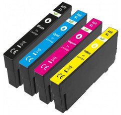 Epson 405XL과 호환되는 4개의 잉크 카트리지 세트 Prindano | Workforce Pro 3800 시리즈 3820DWF 3825DWF 3830DWTF 4800 시리즈 4820DWF 4830DTWF 7800 시리즈 7835DTWF 7311 0DTW 78. 30DTWF