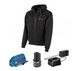 BOSCH GHH12V-20SN12 12V 최대 가열 후드 키트(휴대용 전원 어댑터 포함) - 소형