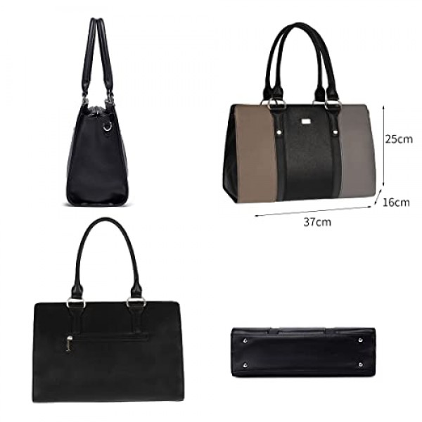 David Jones 여성용 대형 토트 핸드백, 여성용 탑 핸들 PU 가죽 핸드백, 구매자, 멀티 컬러 캐리 백, 작업용, 학교 가방, 서류 가방, 롱 핸들 작업 가방, 우아함, 핑크