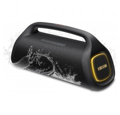 LG XBOOM Go XG9Q 블루투스 케이스 80W 스피커 및 사운드 부스트 스트로브 조명 방수 및 방진(IP67) 다이내믹 베이스 최적화 24시간 자율 블랙
