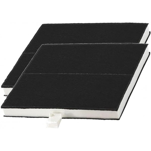 Bosch 00360732용 교체용 카본 필터 - DHZ5105, DHZ5180, DHZ5185, DHZ5186, DKE645E, DKE955MBR, DKE965MBR, DKE995EBR, DRZ94UC에 적합 - 2개