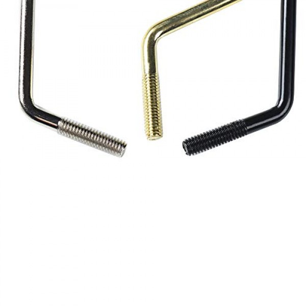 Stratocaster 일렉트릭 기타 트레몰로 시스템용 5mm 스레드 트레몰로 암 Whammy Bar 3팩