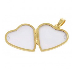 Trendor 로켓 하트 체인 골드 도금 925 실버 마법 목걸이, 여성용 영원한 펜던트, 우아한 선물 아이디어, 39535