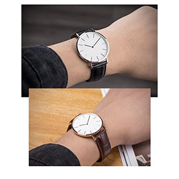 좋은 파이 정품 송아지 가죽 시계 밴드, 악어 곡물 배포 나비 버클 교체 스트랩 남성 여성 18mm 20mm 22mm 24mm