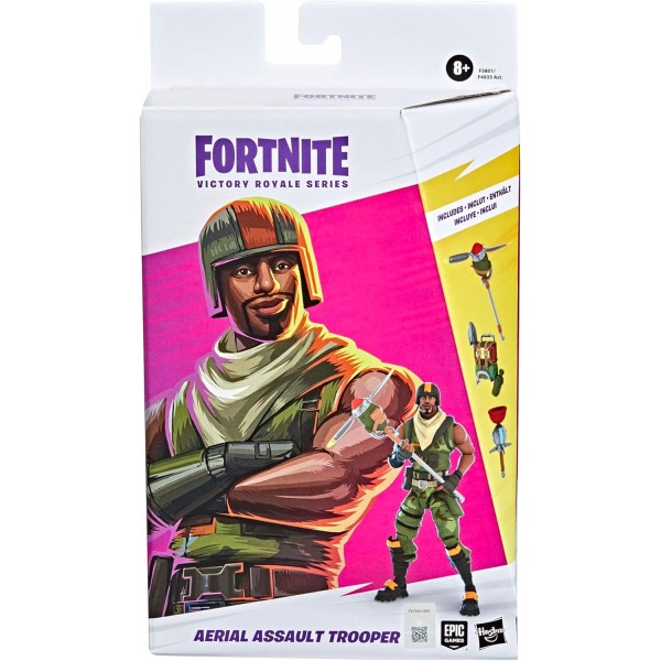 해즈브로 포트나이트 Victory Royale 시리즈, 액세서리가 있는 에어브러시 조각상, 15cm 스케일, F5801, 멀티 컬러
