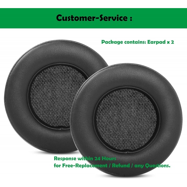 DowiTech 두꺼운 단백질 Lether 헤드폰 교체 용 이어 패드 쿠션 헤드셋 이어 패드 Corsair Virtuoso RGB 무선 SE 게임용 헤드셋과 호환 가능