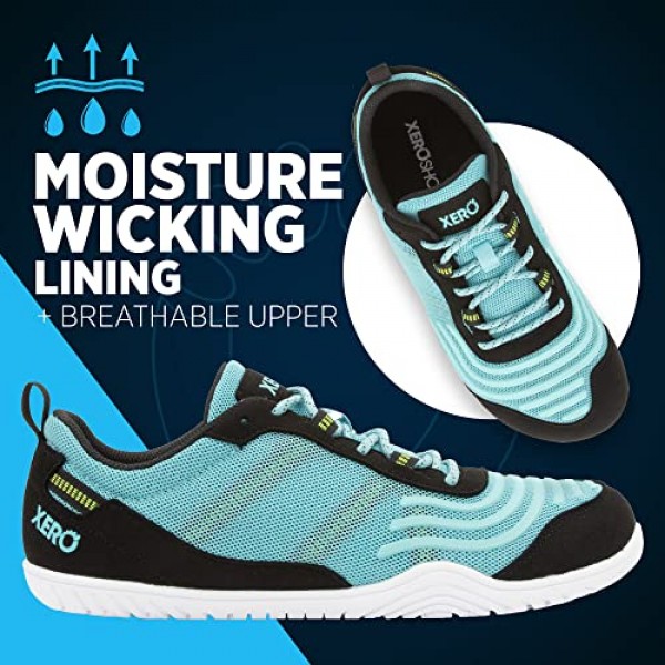 Xero 신발 여성용 360 크로스 트레이닝 슈즈 제로 드롭 로프 클라이밍 그립 갈비뼈 포함