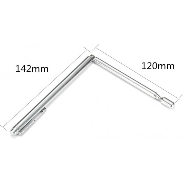 MASUNN 2 Pcs Brass Sliver Dowsing Divining Rods Water Witching Lost Objects