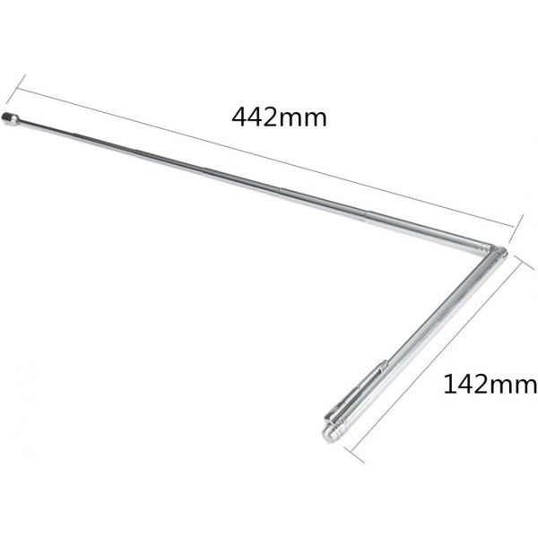 MASUNN 2 Pcs Brass Sliver Dowsing Divining Rods Water Witching Lost Objects